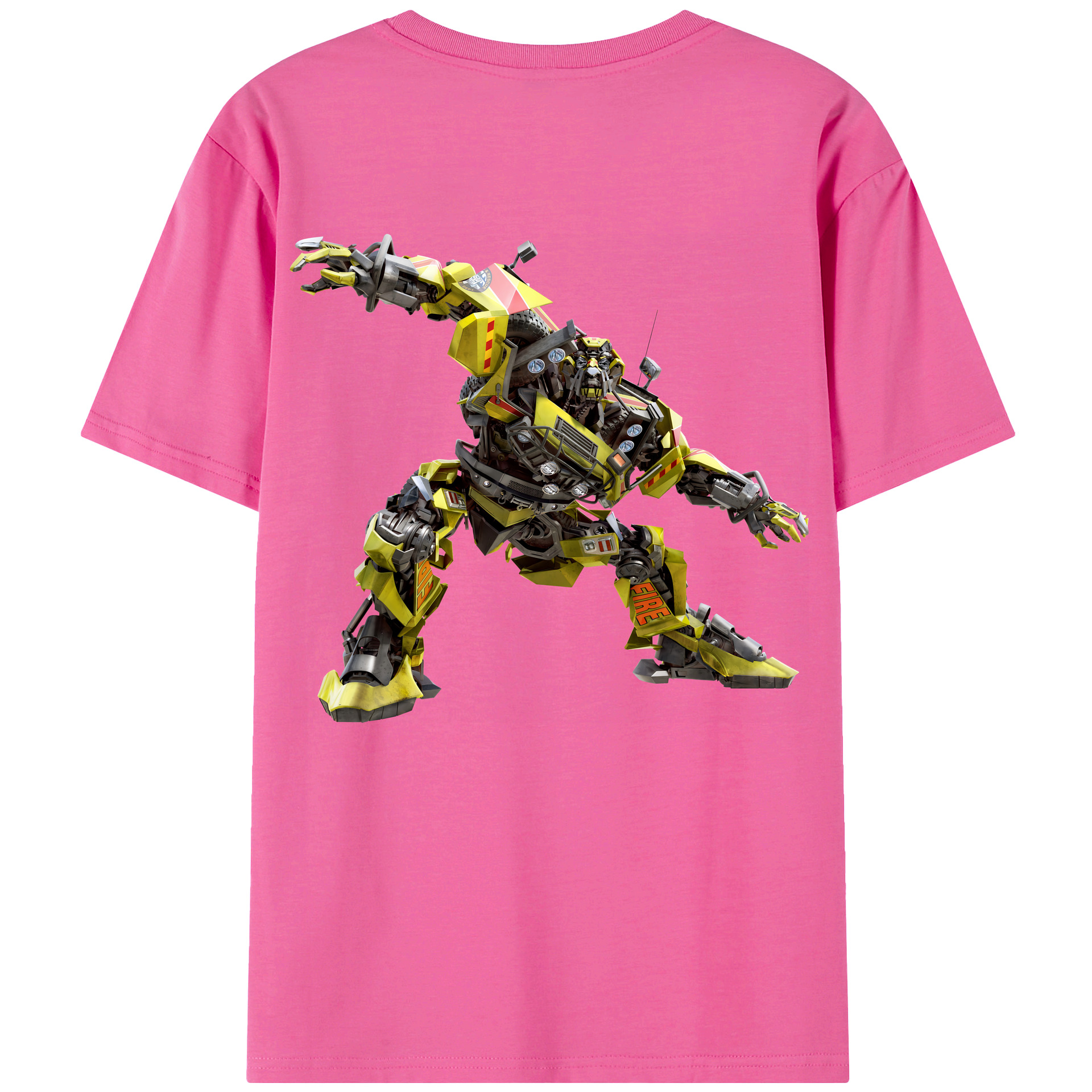 （画像用） Transformers トランスフォーマー レディース半袖Tシャツ(バックプリント)